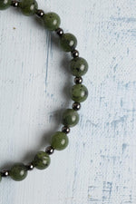 Sertifikalı Kanada Yeşim Doğal Taş Bileklik