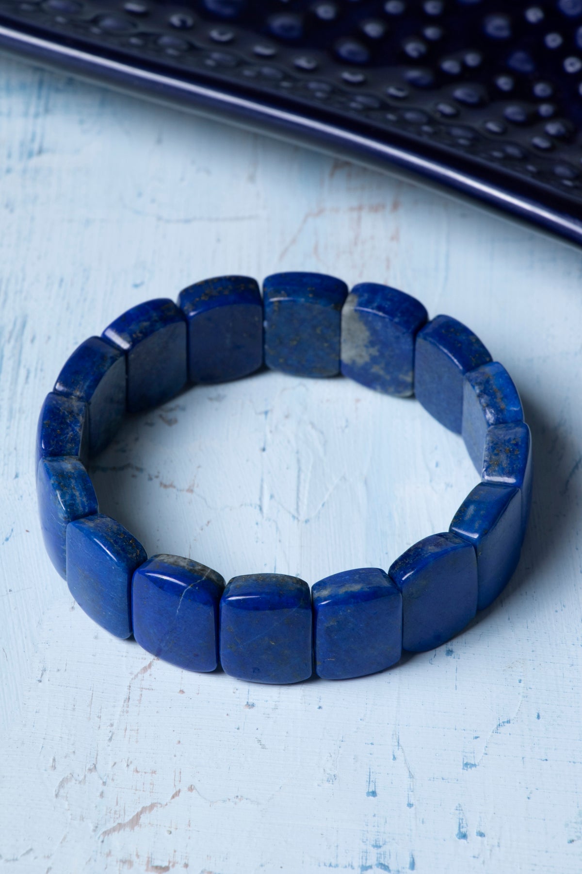 Sertifikalı Lapis Lazuli Doğal Taş Bileklik