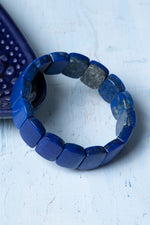 Sertifikalı Lapis Lazuli Doğal Taş Bileklik