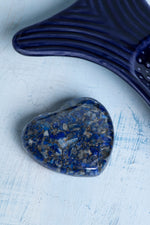 Sertifikalı Lapis Lazuli Doğal Taş Bilgelik ve Karar Alma Kalbi S.K: 0041