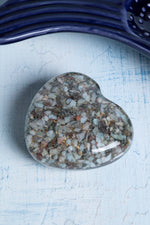 Sertifikalı Larimar Doğal Taş Atlantis Kalbi S.K: 0053