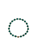 Sertifikalı Malahit ve Hematit Doğal Taş Bileklik