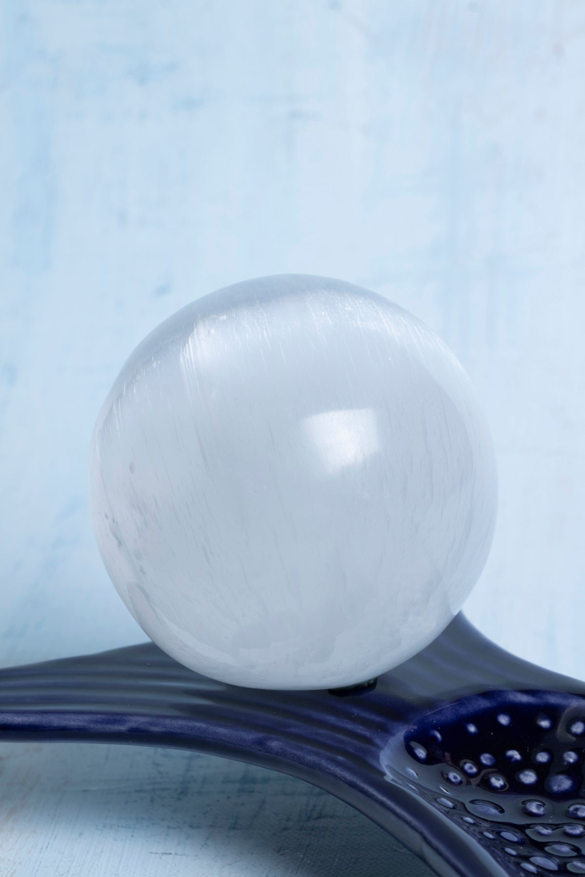 Sertifikalı Ruh Gözü Selenit Küre no.2 S.K: 0068