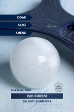 Sertifikalı Selenit Işık Küresi S.K: 0064