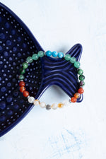 Sertifikalı Sitrin, Akik, Anyolit, Aventurin, Apatit İkizler Burcu Bileklik