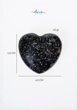 Sertifikalı Şungit Doğal Taş - Arınma ve Detoks Kalbi S.K: 0039