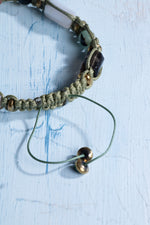 Sertifikalı Terazi Burcu Doğal Taş Makrome Bileklik 4